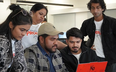 Builders at the Masai AI hackathon in Bengaluru