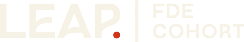 Leap by Masai — FDE Cohort