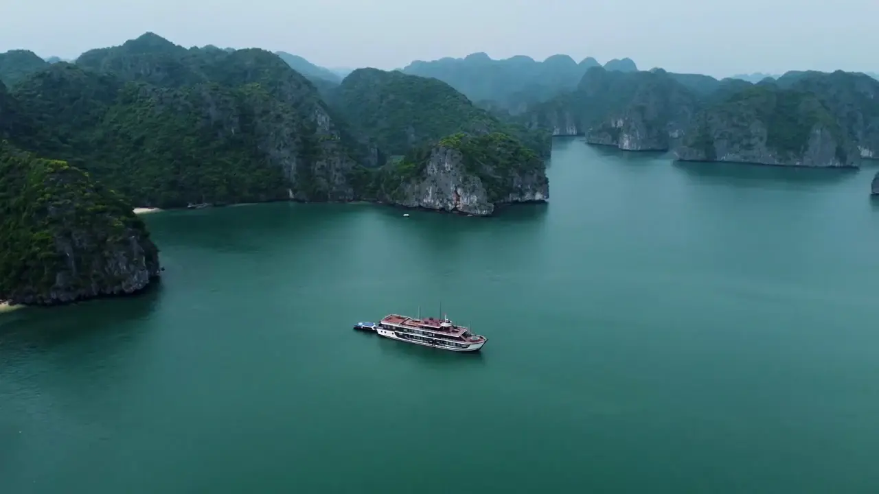 Vietnam skyline at dusk