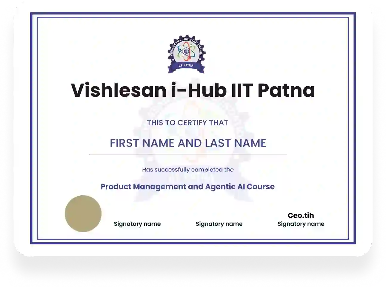 Course Certificate