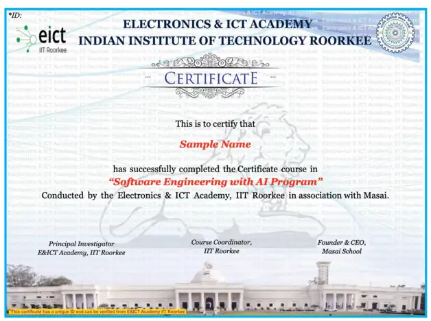 Course Certificate
