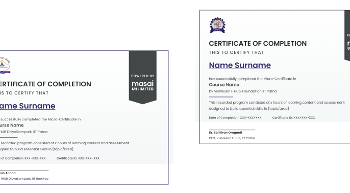 IIT Roorkee Certificate